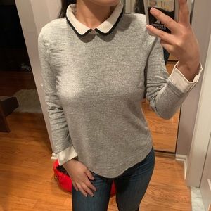 Collared sweater